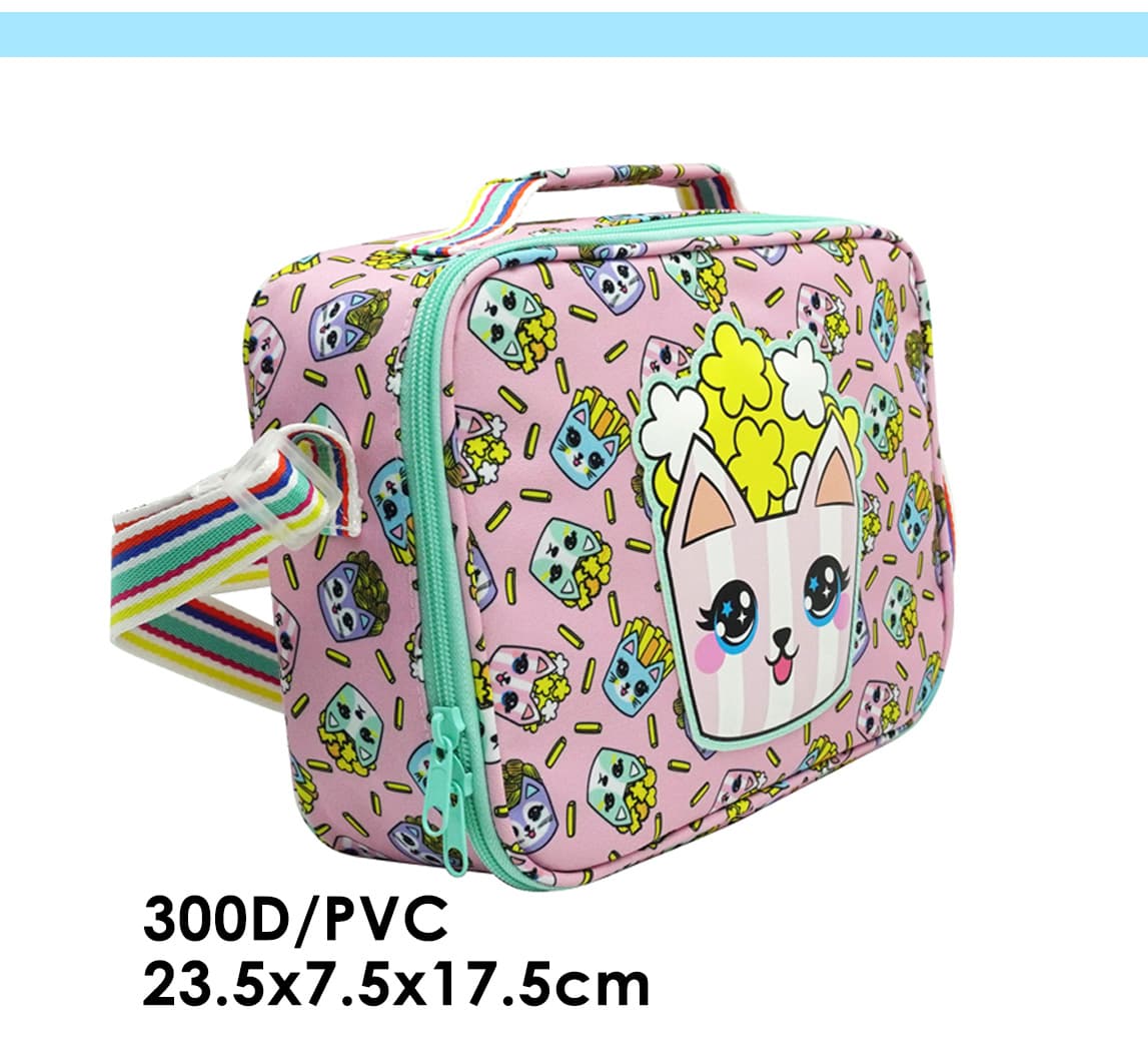 Pink Kids Lunch Box