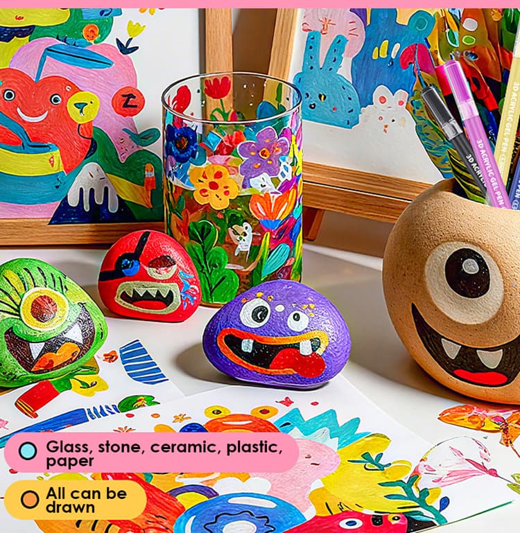 Marker Pens Drawing Set