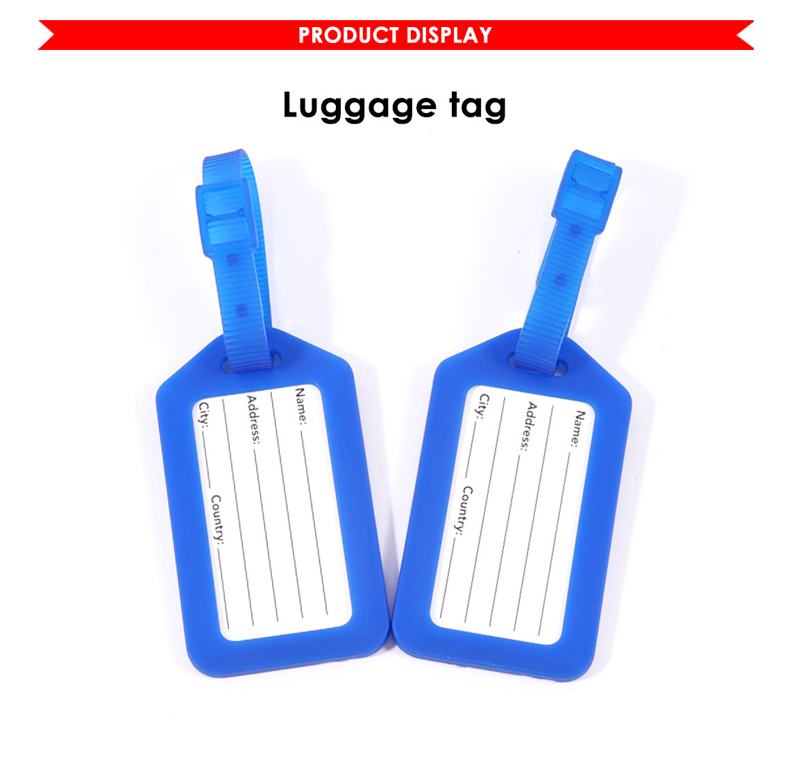 plastic Luggage tag plastic Luggage tag