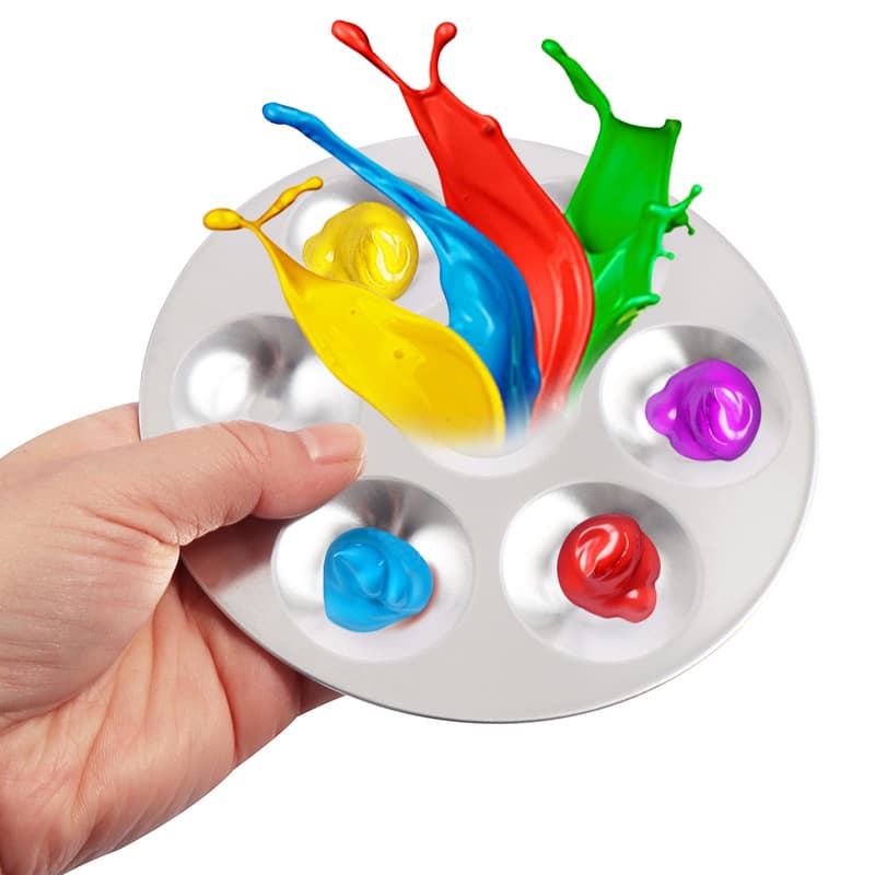 Rectangle Aluminum Painting Palette