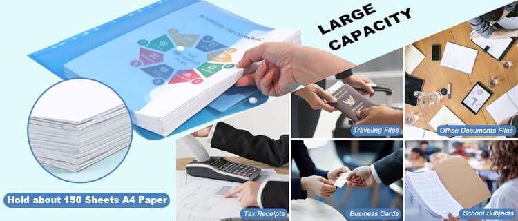 Large Capacity A4 Files Folder Large Capacity A4 Files Folder