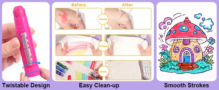 Solid Tempera Paint Stick