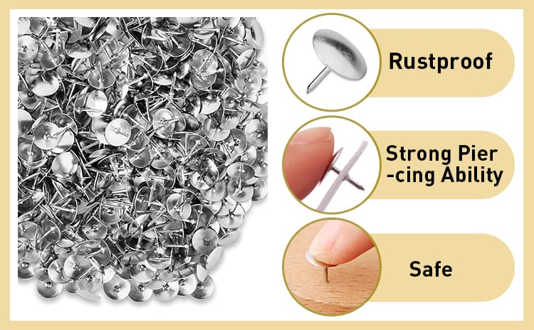 Foska Nickel Thumbtack