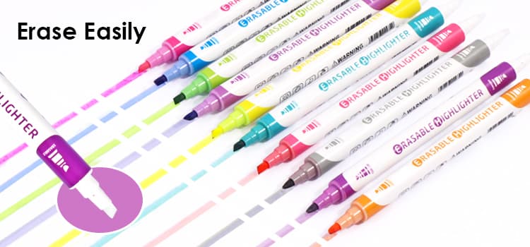 Double-Ended Erasable Highlighter