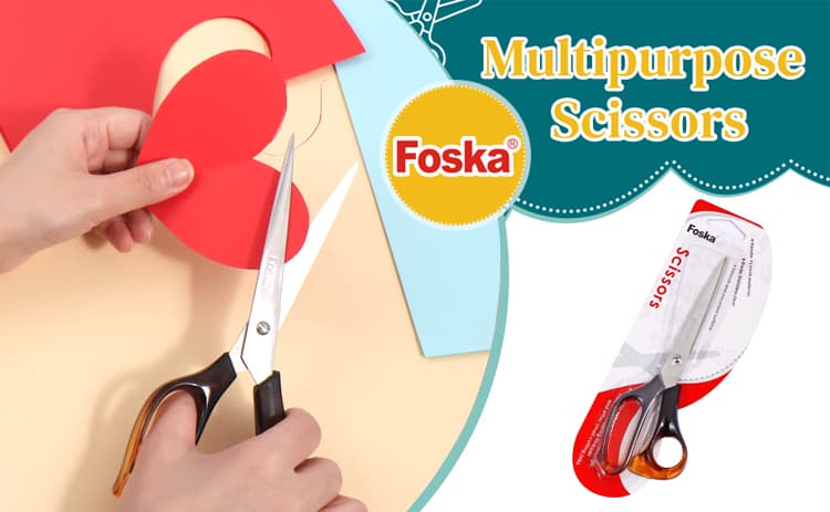 Ergonomic Plastic Scissors