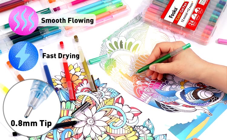 Bright Colors Gel Pens