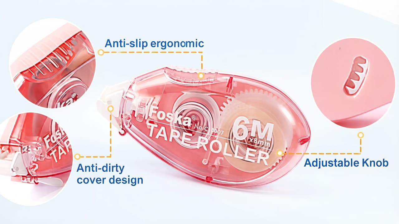 Double-sided Adhesive Tape Roller