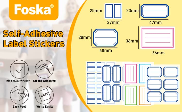 Self-Adhesive Label Stickers Self-Adhesive Label Stickers