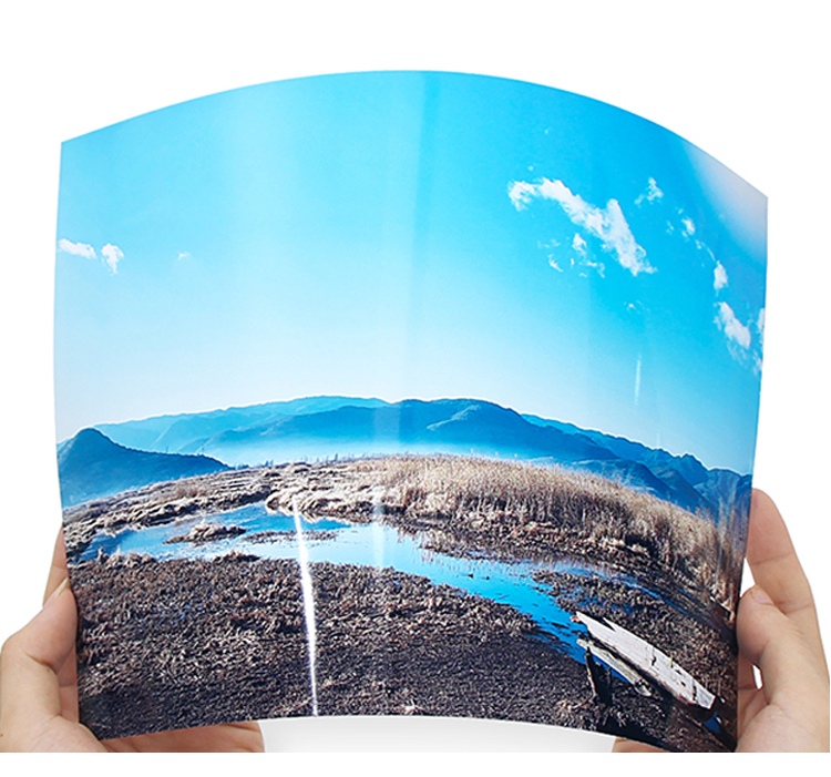 Photo paper for commercial displays
