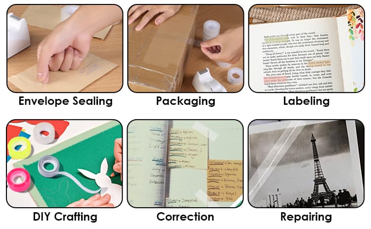 colored adhesive tape
