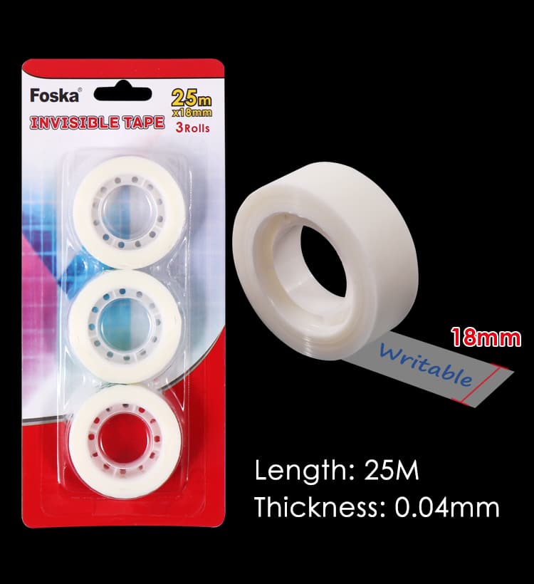 transparent invisible tape