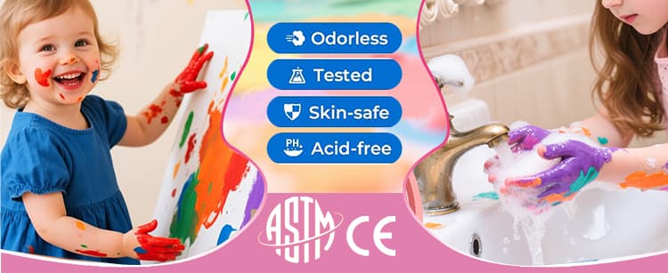 odorless skin safe paint