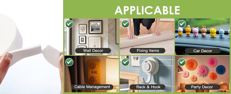 multi-size adhesive foam tape multi-size adhesive foam tape