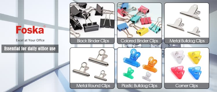 durable metal binder clips