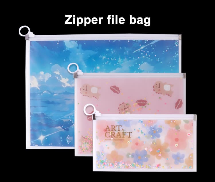 A4 zipper file bag A4 zipper file bag