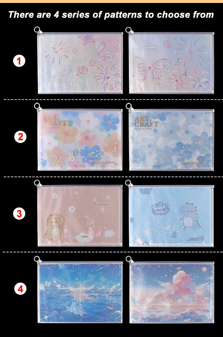 B6 Zipper file bag B6 Zipper file bag